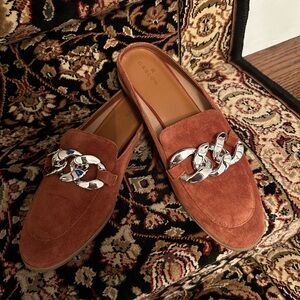 Caslon suede mules. New, never worn, size 8 1/2 Medium